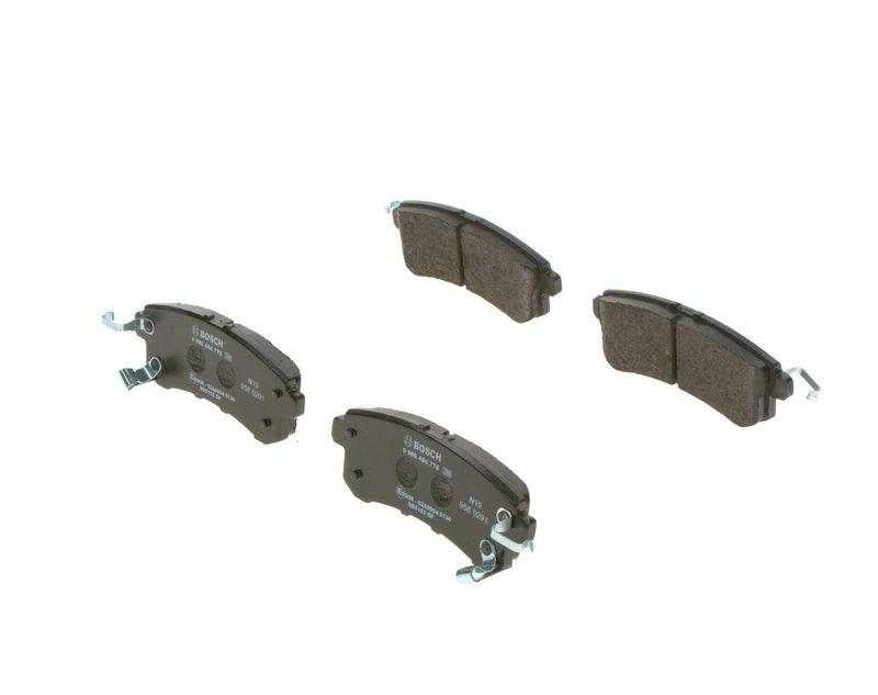 Kit de plaquettes de frein, frein à disque BOSCH 0 986 494 778
