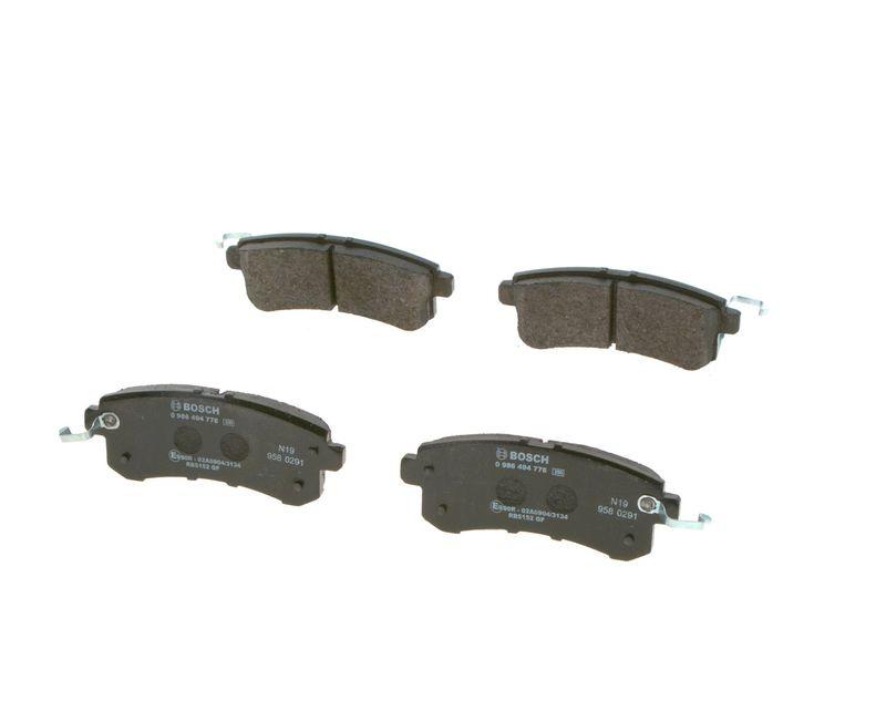 Kit de plaquettes de frein, frein à disque BOSCH 0 986 494 778