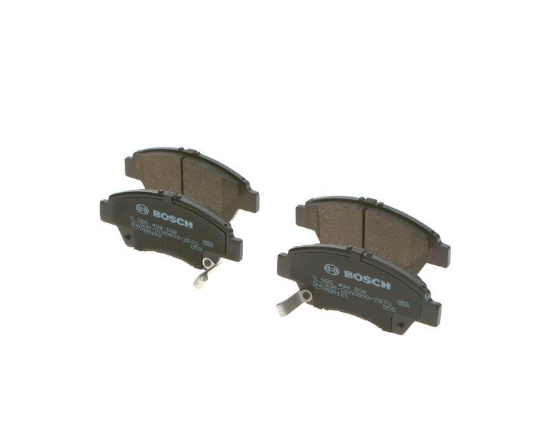 Kit de plaquettes de frein, frein à disque BOSCH 0 986 494 896