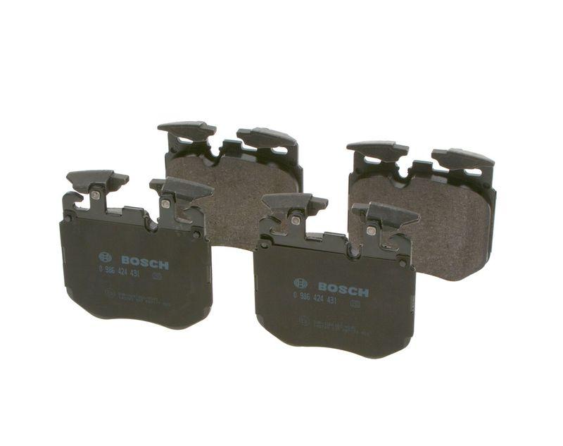Kit de plaquettes de frein, frein à disque BOSCH 0 986 424 431