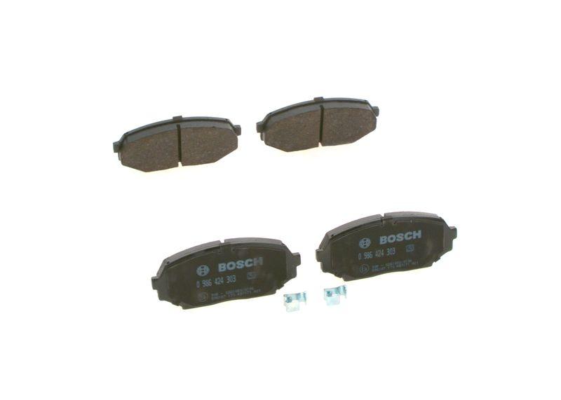 Kit de plaquettes de frein, frein à disque BOSCH 0 986 424 303