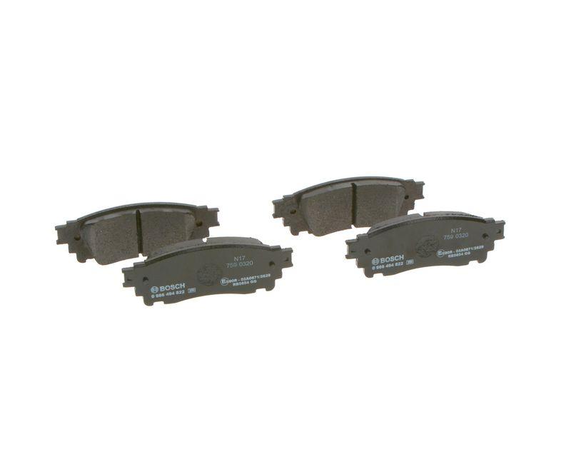 Kit de plaquettes de frein, frein à disque BOSCH 0 986 494 822