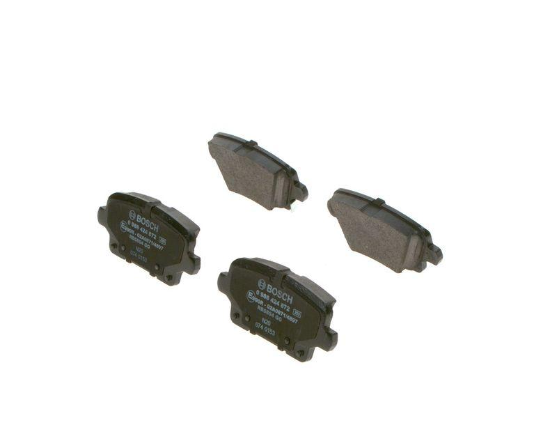 Kit de plaquettes de frein, frein à disque BOSCH 0 986 424 872