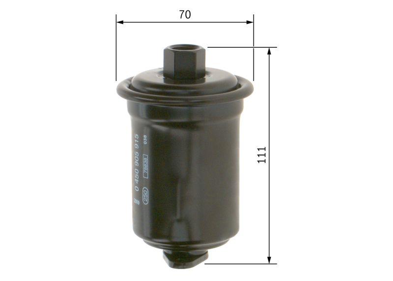 Filtre à carburant BOSCH 0450905915
