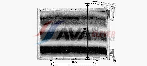 Condenseur, climatisation AVA QUALITY COOLING FD5695