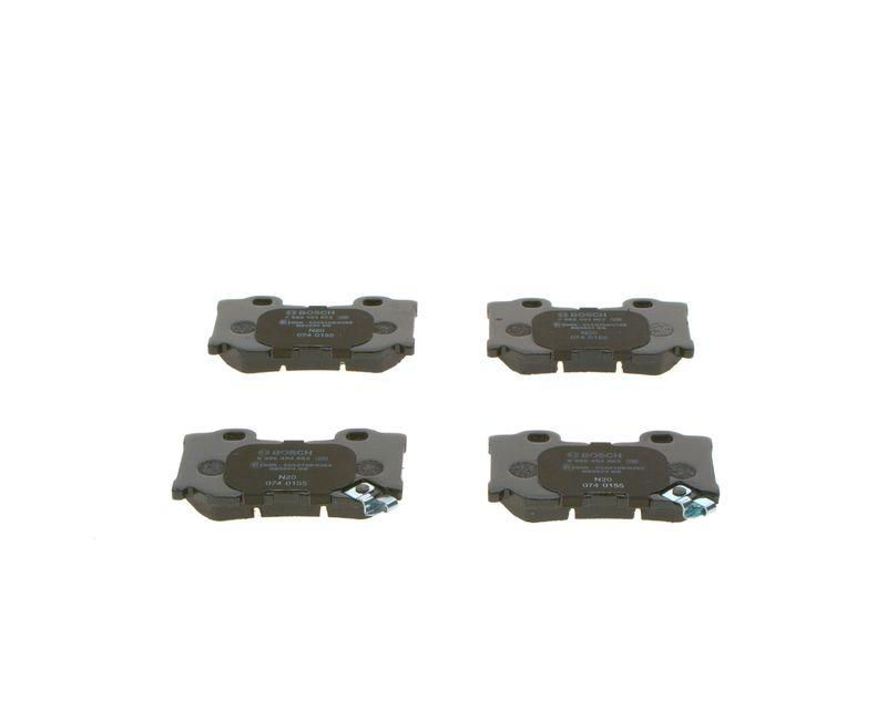 Kit de plaquettes de frein, frein à disque BOSCH 0 986 494 863