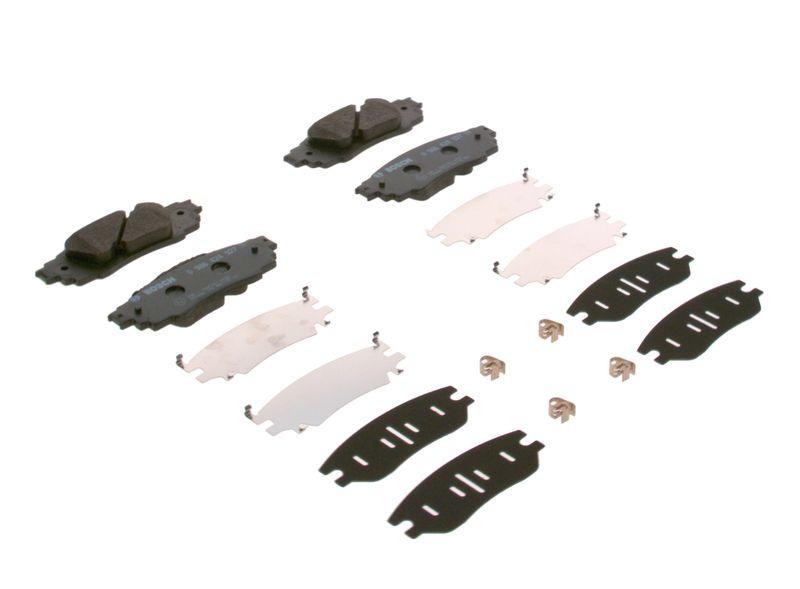 Kit de plaquettes de frein, frein à disque BOSCH 0 986 424 927