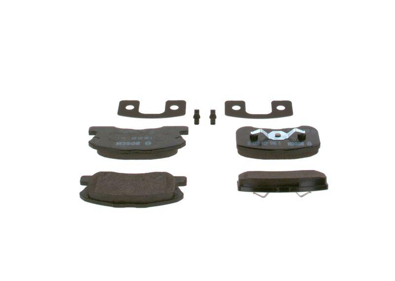 Kit de plaquettes de frein, frein à disque BOSCH 0986424697