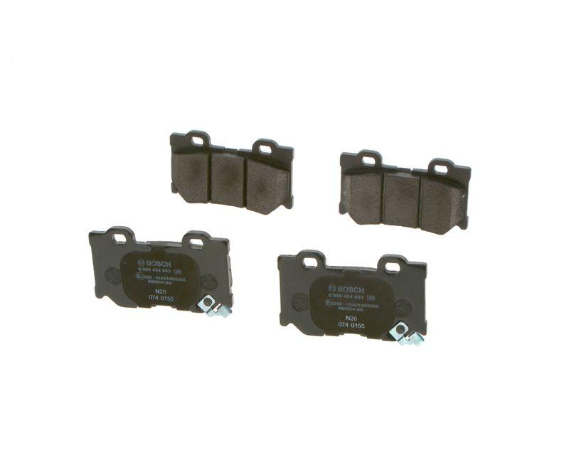 Kit de plaquettes de frein, frein à disque BOSCH 0 986 494 863