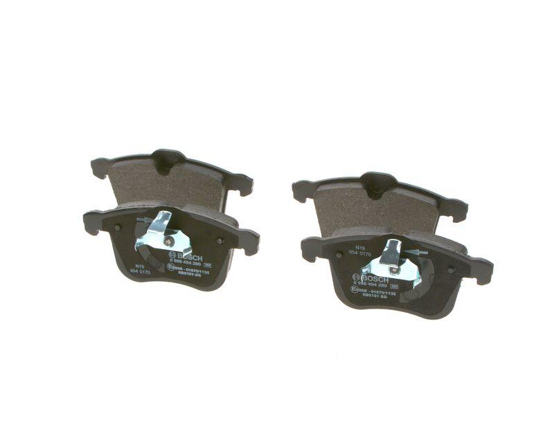 Kit de plaquettes de frein, frein à disque BOSCH 0 986 494 280