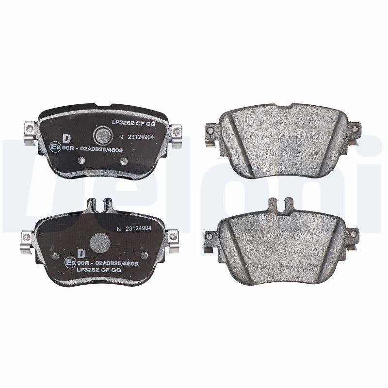 Kit de plaquettes de frein, frein à disque DELPHI LP3262