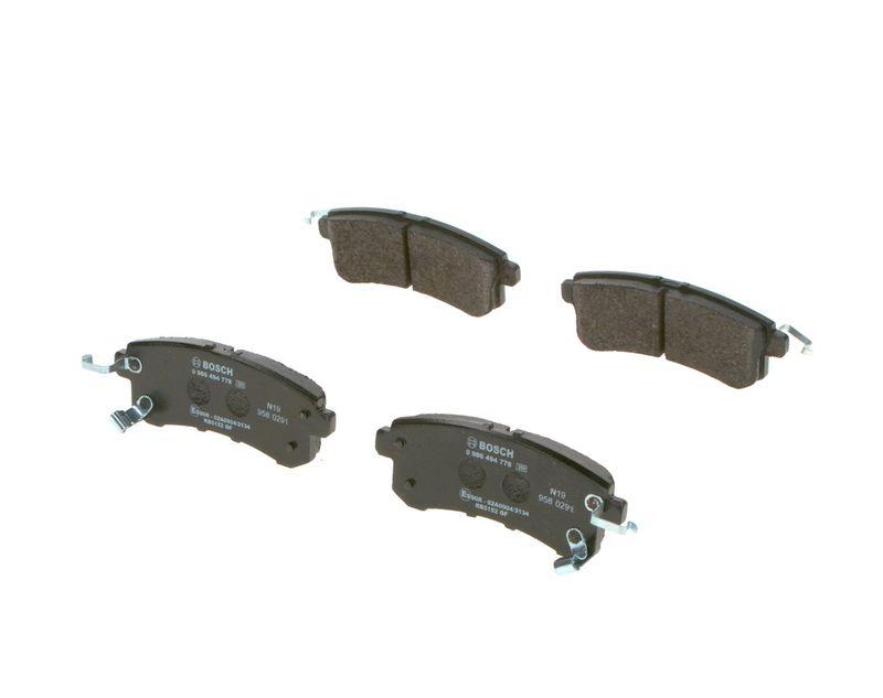 Kit de plaquettes de frein, frein à disque BOSCH 0 986 494 778