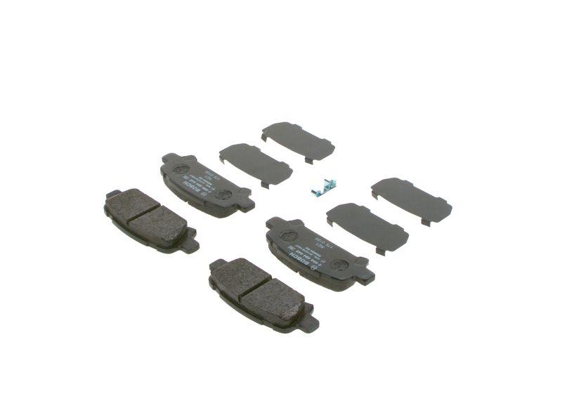 Kit de plaquettes de frein, frein à disque BOSCH 0 986 494 445