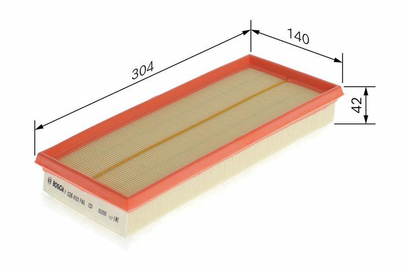 Filtre à air BOSCH F026400746