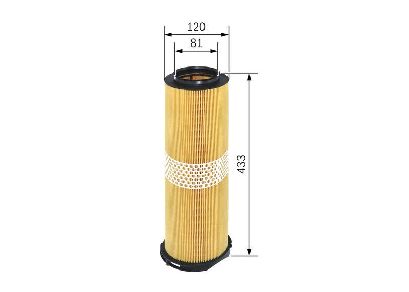 Filtre à air BOSCH F 026 400 205