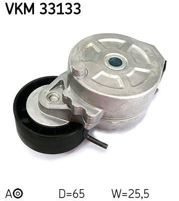 Tendeur de courroie, courroie trapézoïdale à nervures SKF VKM 33133