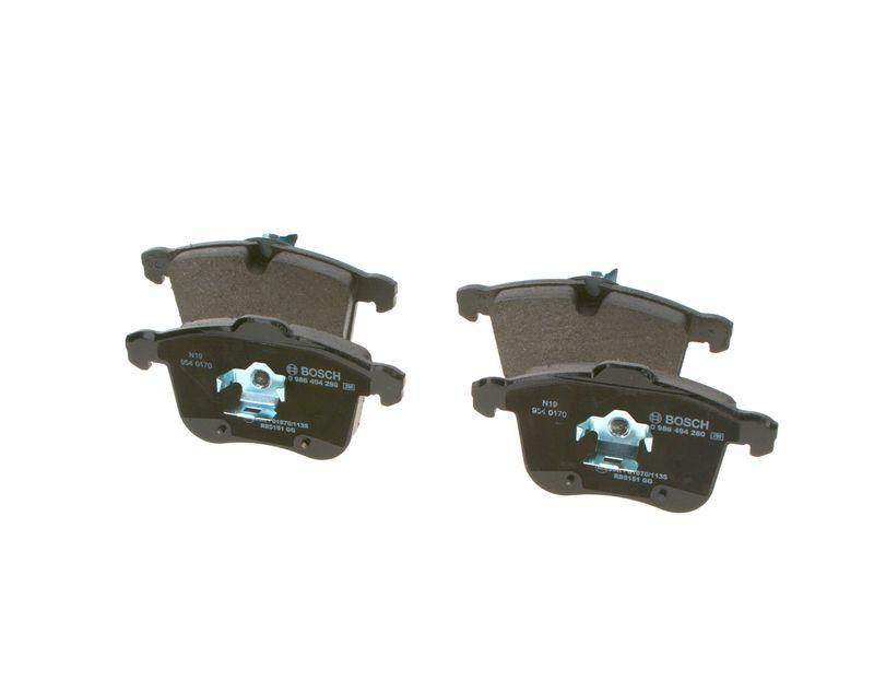 Kit de plaquettes de frein, frein à disque BOSCH 0 986 494 280