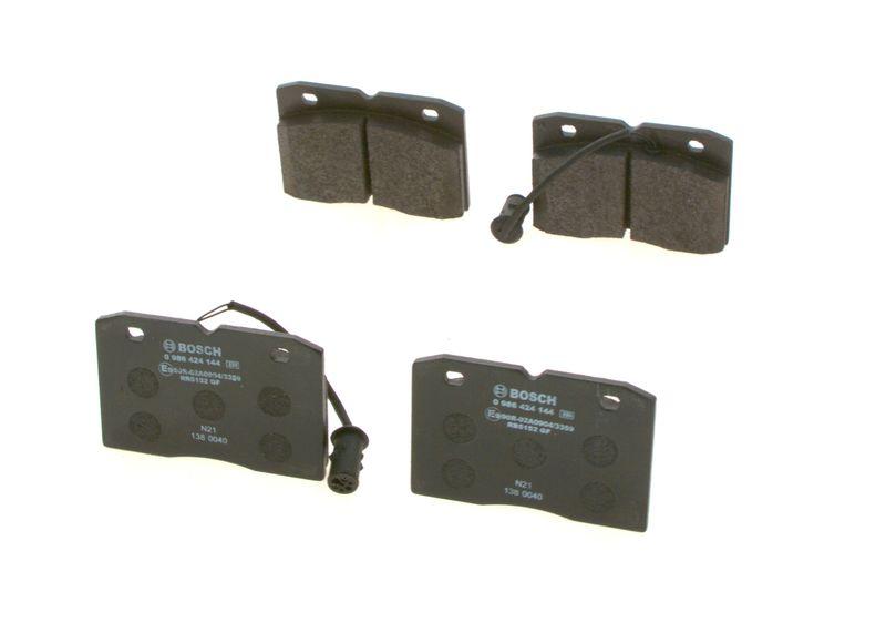 Kit de plaquettes de frein, frein à disque BOSCH 0 986 424 144