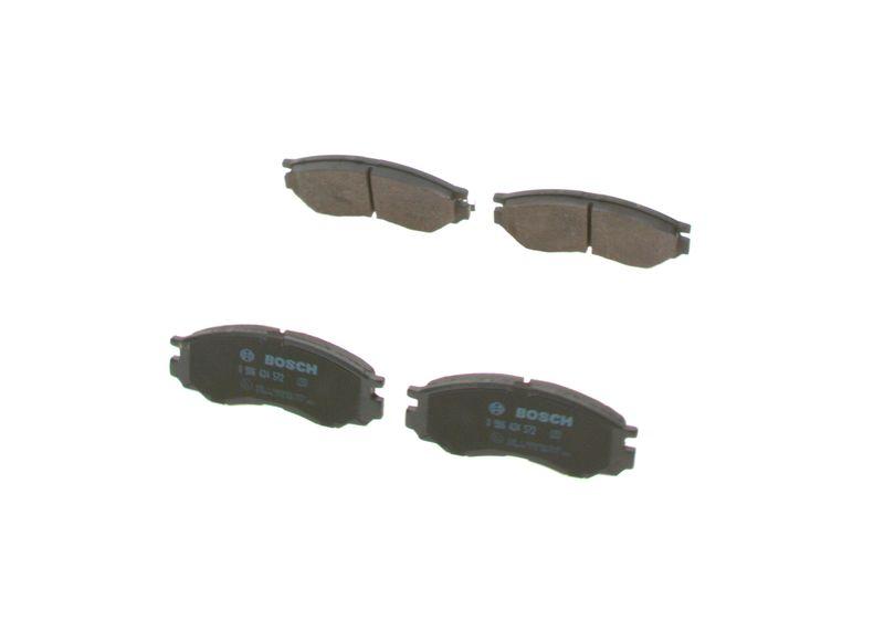 Kit de plaquettes de frein, frein à disque BOSCH 0 986 424 572