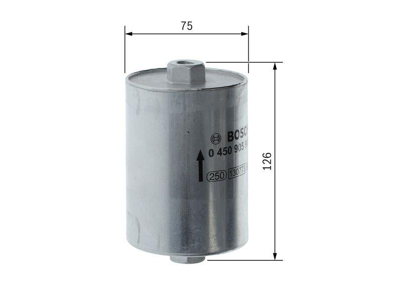 Filtre à carburant BOSCH 0 450 905 906