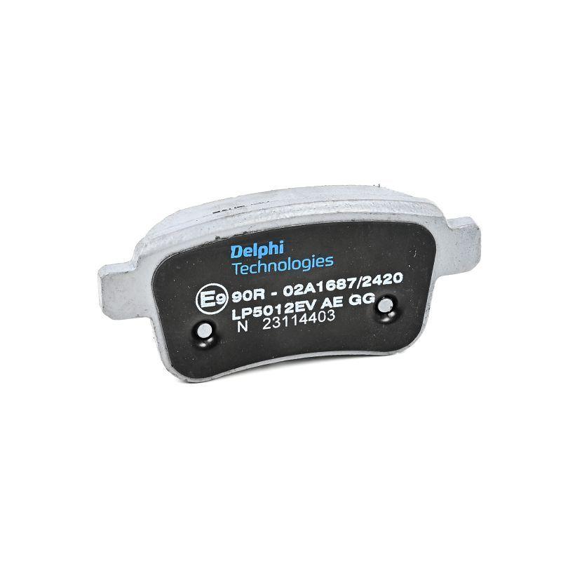 Kit de plaquettes de frein, frein à disque DELPHI LP5012EV