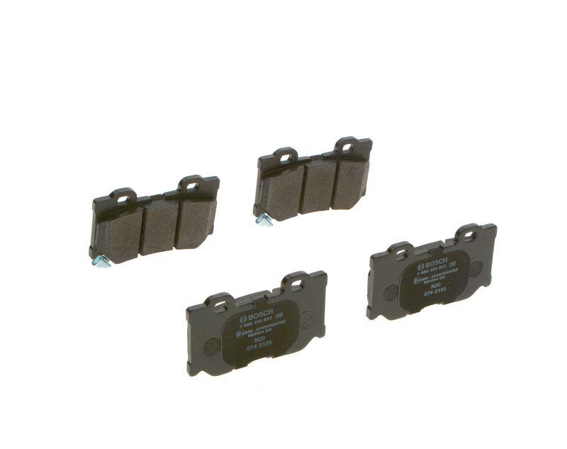 Kit de plaquettes de frein, frein à disque BOSCH 0 986 494 863