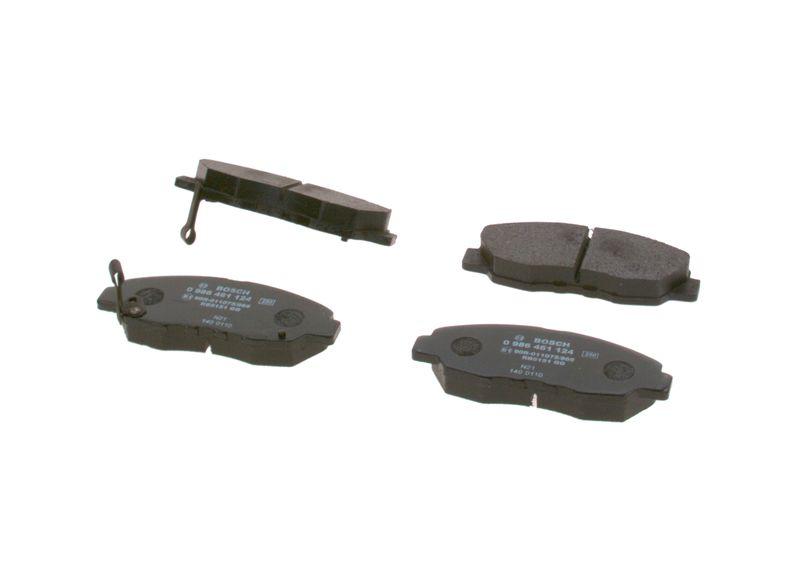 Kit de plaquettes de frein, frein à disque BOSCH 0 986 461 124