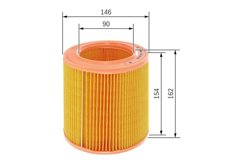 Filtre à air BOSCH 1 457 433 652