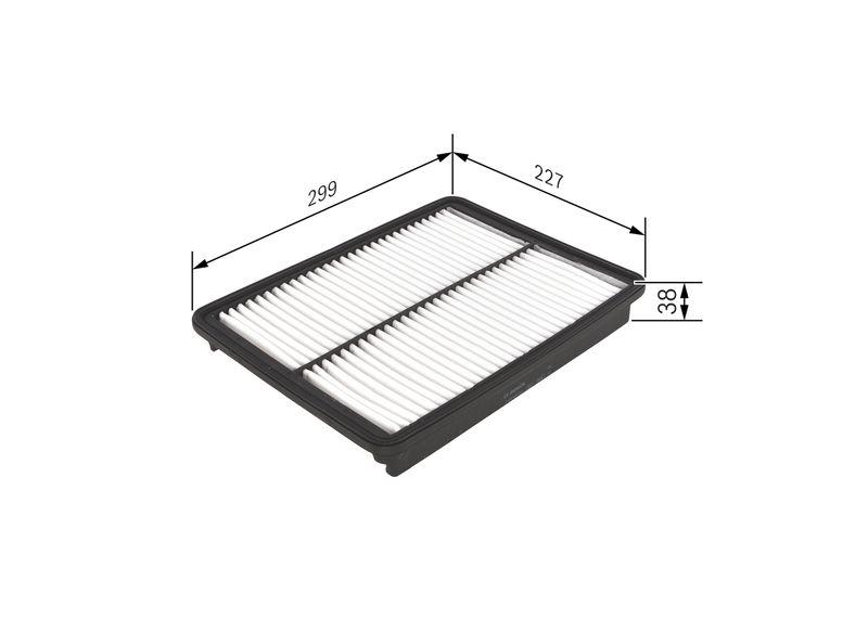 Filtre à air BOSCH F 026 400 448