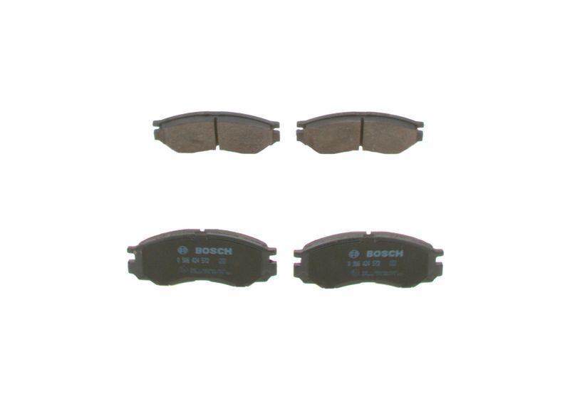 Kit de plaquettes de frein, frein à disque BOSCH 0 986 424 572