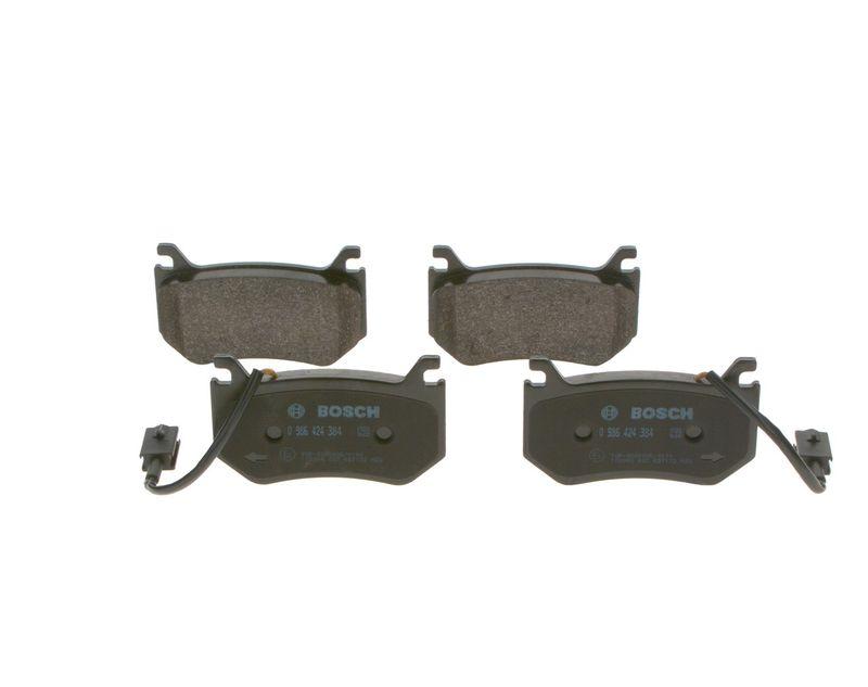 Kit de plaquettes de frein, frein à disque BOSCH 0 986 424 384