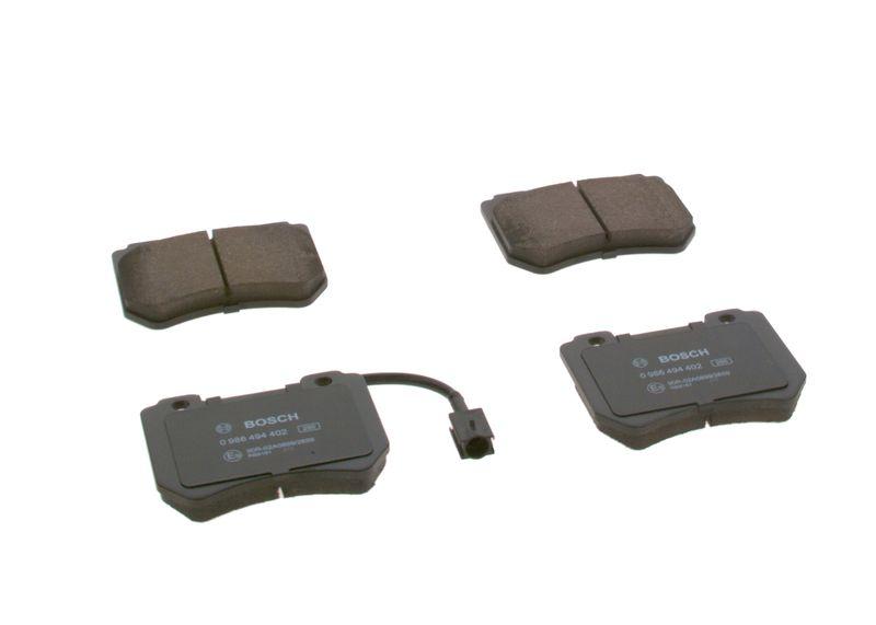 Kit de plaquettes de frein, frein à disque BOSCH 0 986 494 402