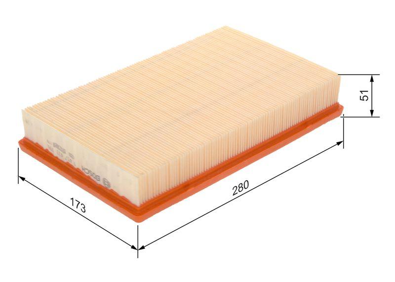 Filtre à air BOSCH 1457433096