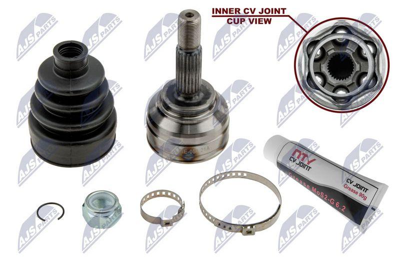 Jeu de joints, arbre de transmission NTY NPZ-RE-054