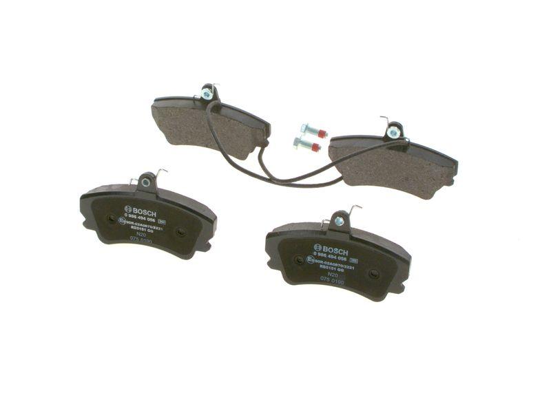 Kit de plaquettes de frein, frein à disque BOSCH 0 986 494 056