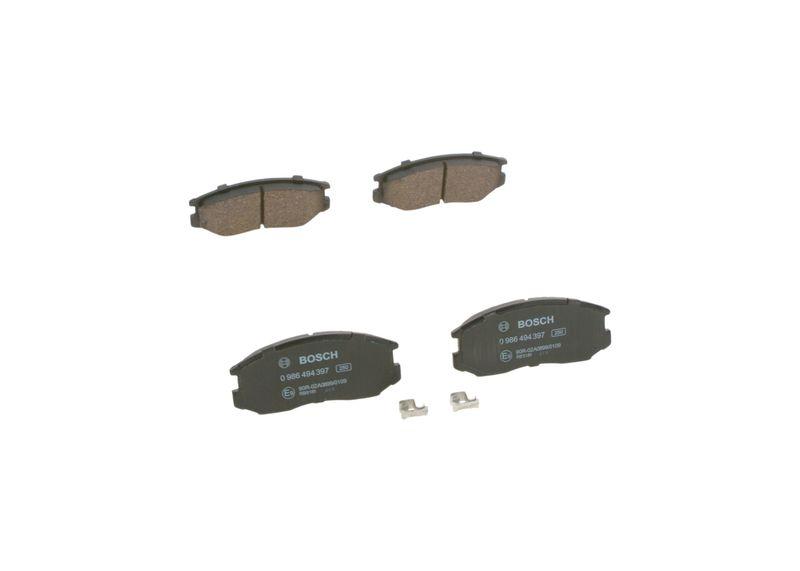 Kit de plaquettes de frein, frein à disque BOSCH 0 986 494 397