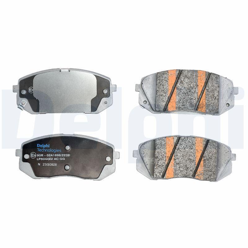 Kit de plaquettes de frein, frein à disque DELPHI LP5044EV