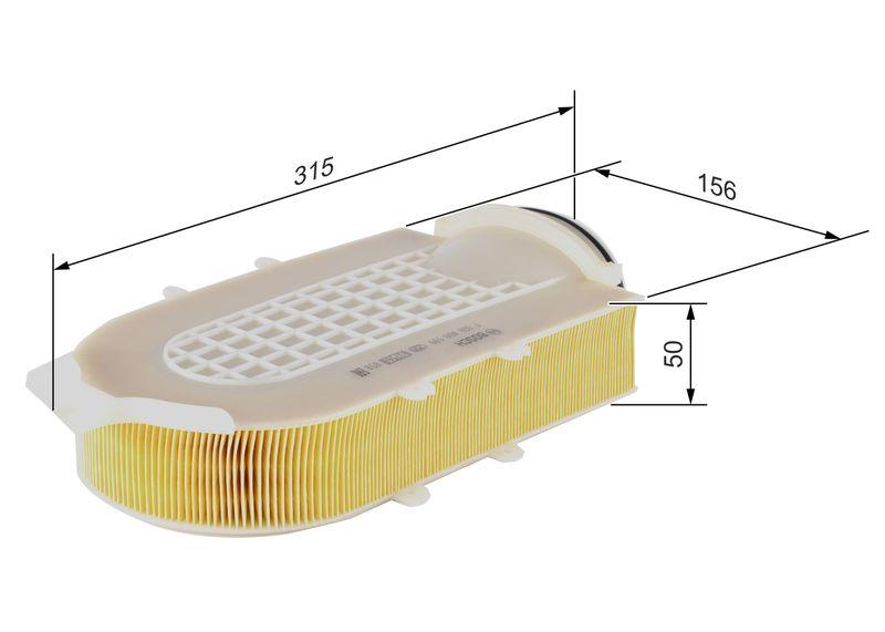 Filtre à air BOSCH F 026 400 599