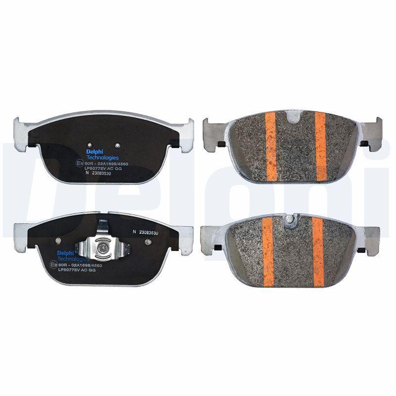 Kit de plaquettes de frein, frein à disque DELPHI LP5077EV