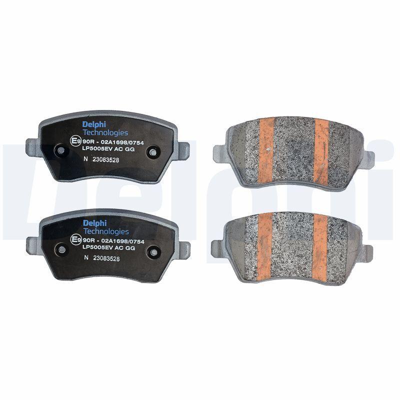 Kit de plaquettes de frein, frein à disque DELPHI LP5005EV