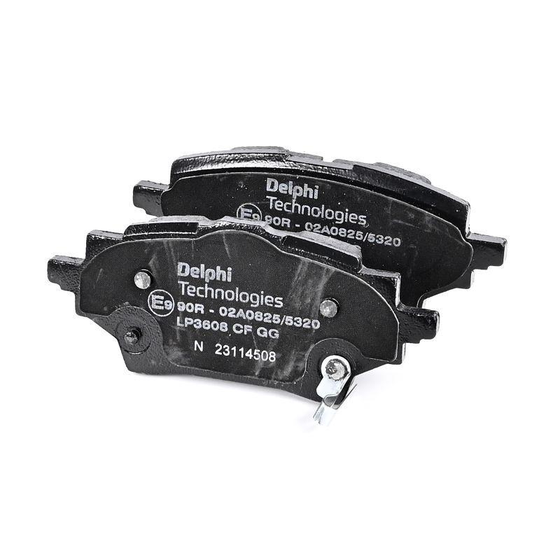 Kit de plaquettes de frein, frein à disque DELPHI LP3608