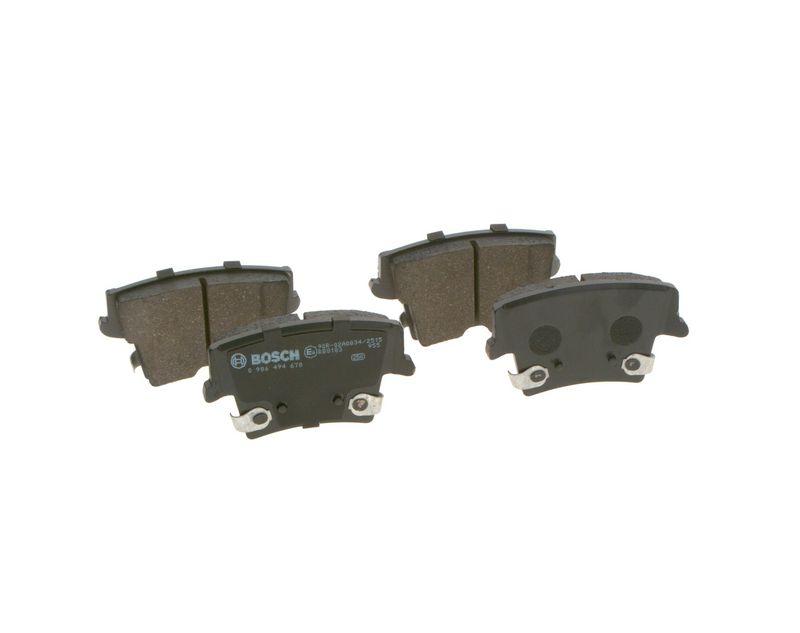 Kit de plaquettes de frein, frein à disque BOSCH 0 986 494 678