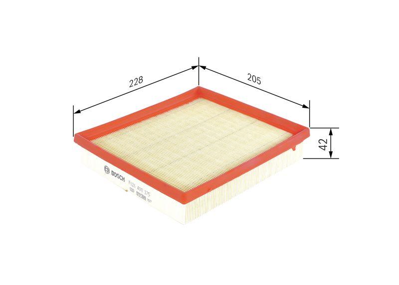 Filtre à air BOSCH F 026 400 375