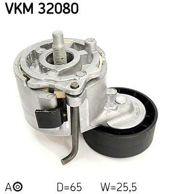 Tendeur de courroie, courroie trapézoïdale à nervures SKF VKM 32080