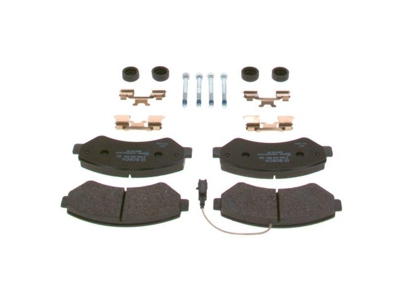 Kit de plaquettes de frein, frein à disque BOSCH 0986494589