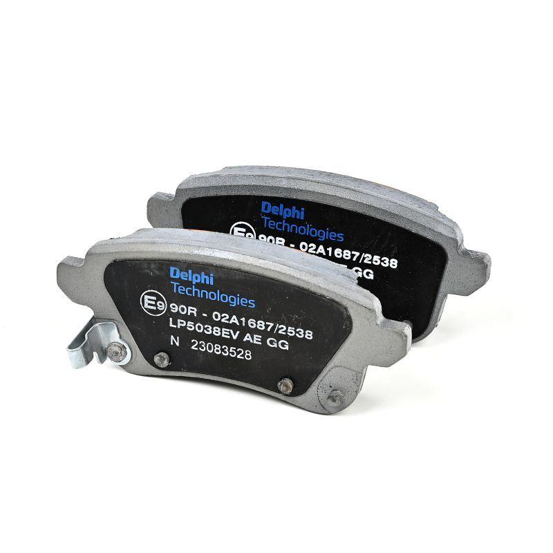 Kit de plaquettes de frein, frein à disque DELPHI LP5038EV