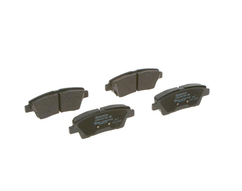 Kit de plaquettes de frein, frein à disque BOSCH 0 986 494 766
