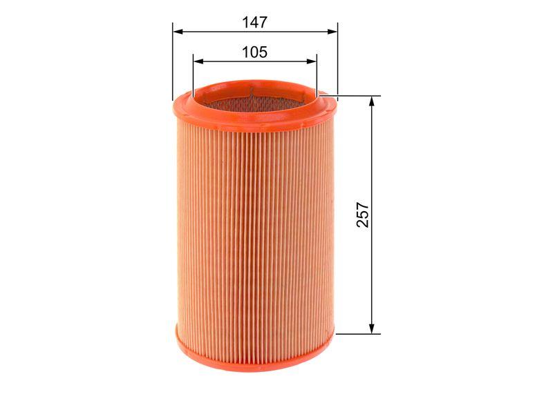 Filtre à air BOSCH 1 457 433 791