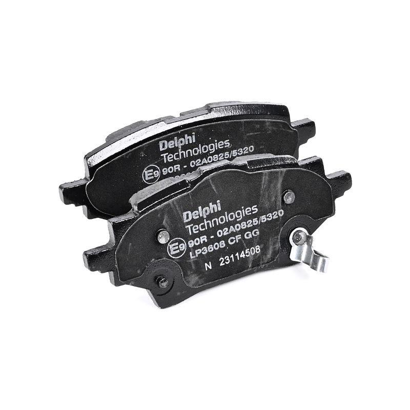 Kit de plaquettes de frein, frein à disque DELPHI LP3608