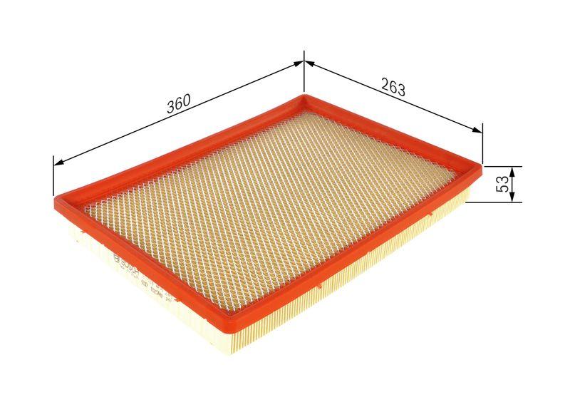 Filtre à air BOSCH F 026 400 266